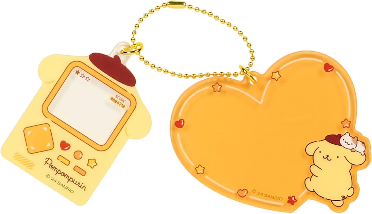 Sanrio Tweezers & Deco Charm Set – Pompompurin (Enjoy Idol ver.)