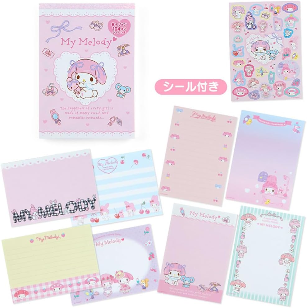 Sanrio Memo Sheet Notebooks