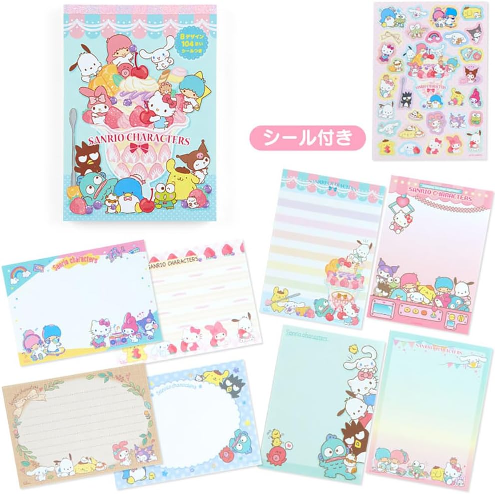 Sanrio Memo Sheet Notebooks