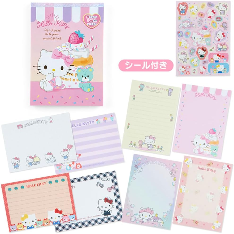 Sanrio Memo Sheet Notebooks