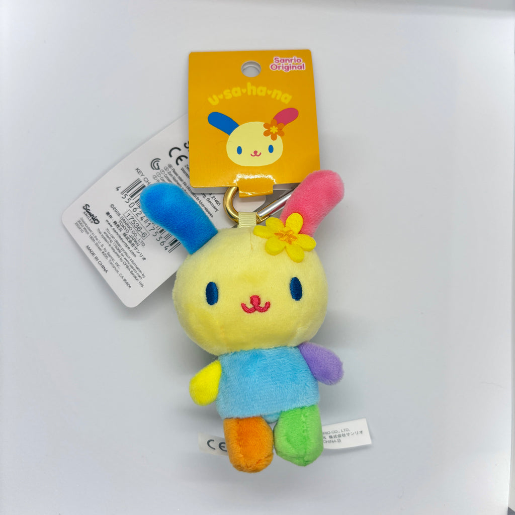 Sanrio Usahana Mini Plush Keychain
