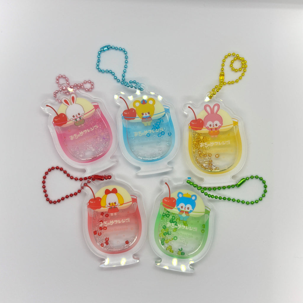 Osyame Friends Cream Soda Acrylic Keychain