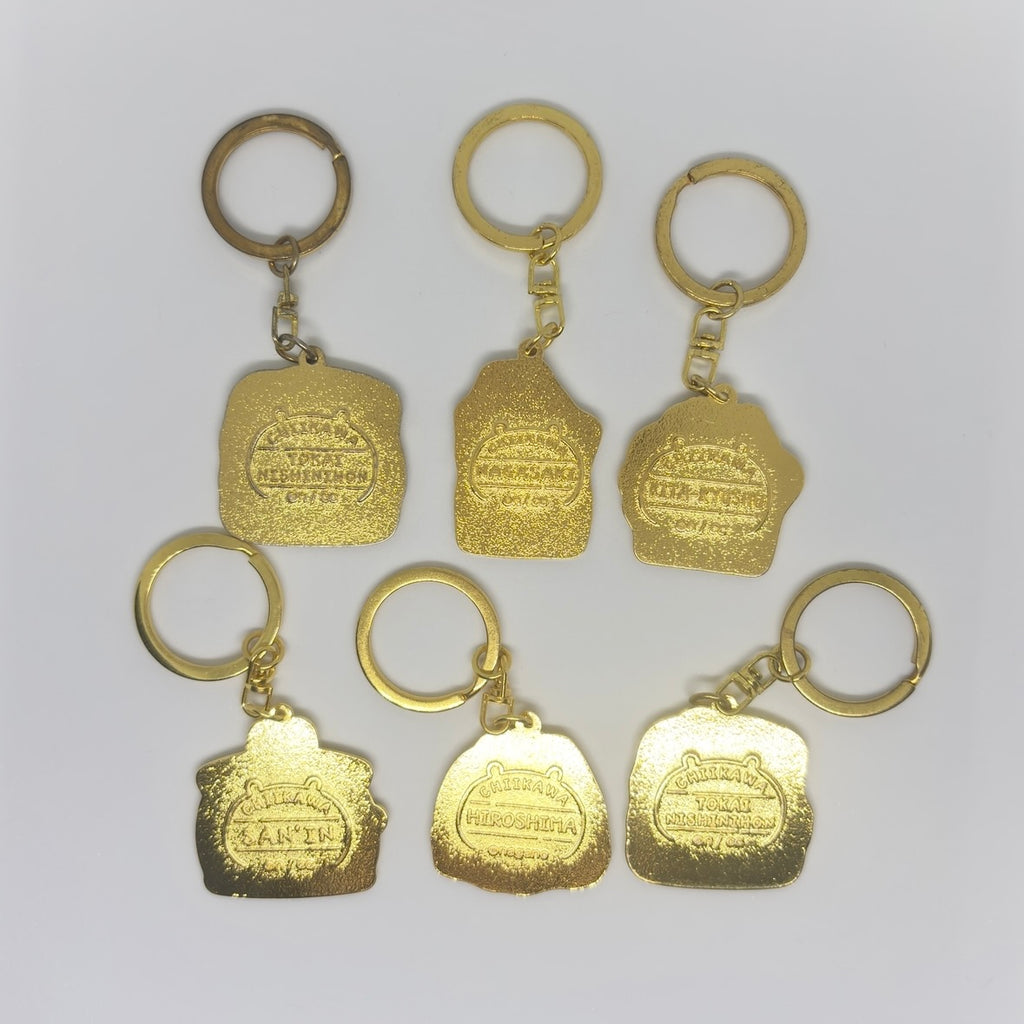 chiikawa local metal keychains