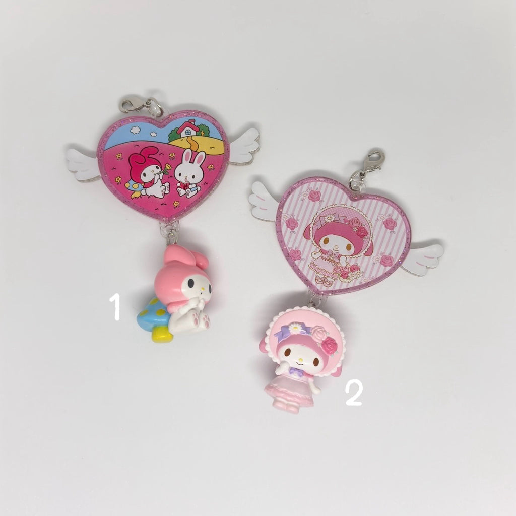 My Melody 50th Anniversary Secret Charm Keychain