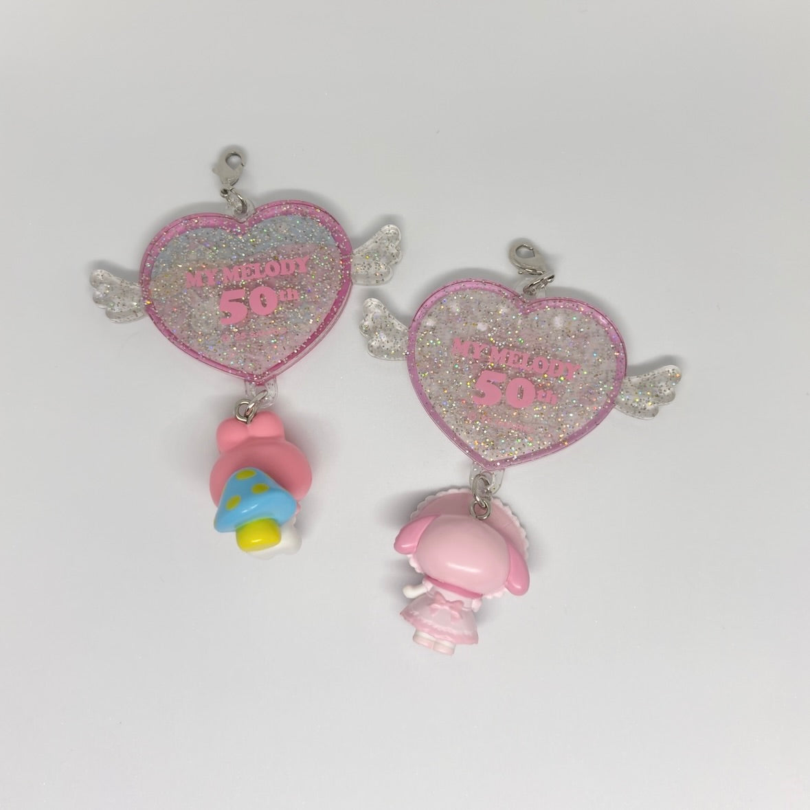 My Melody 50th Anniversary Secret Charm Keychain