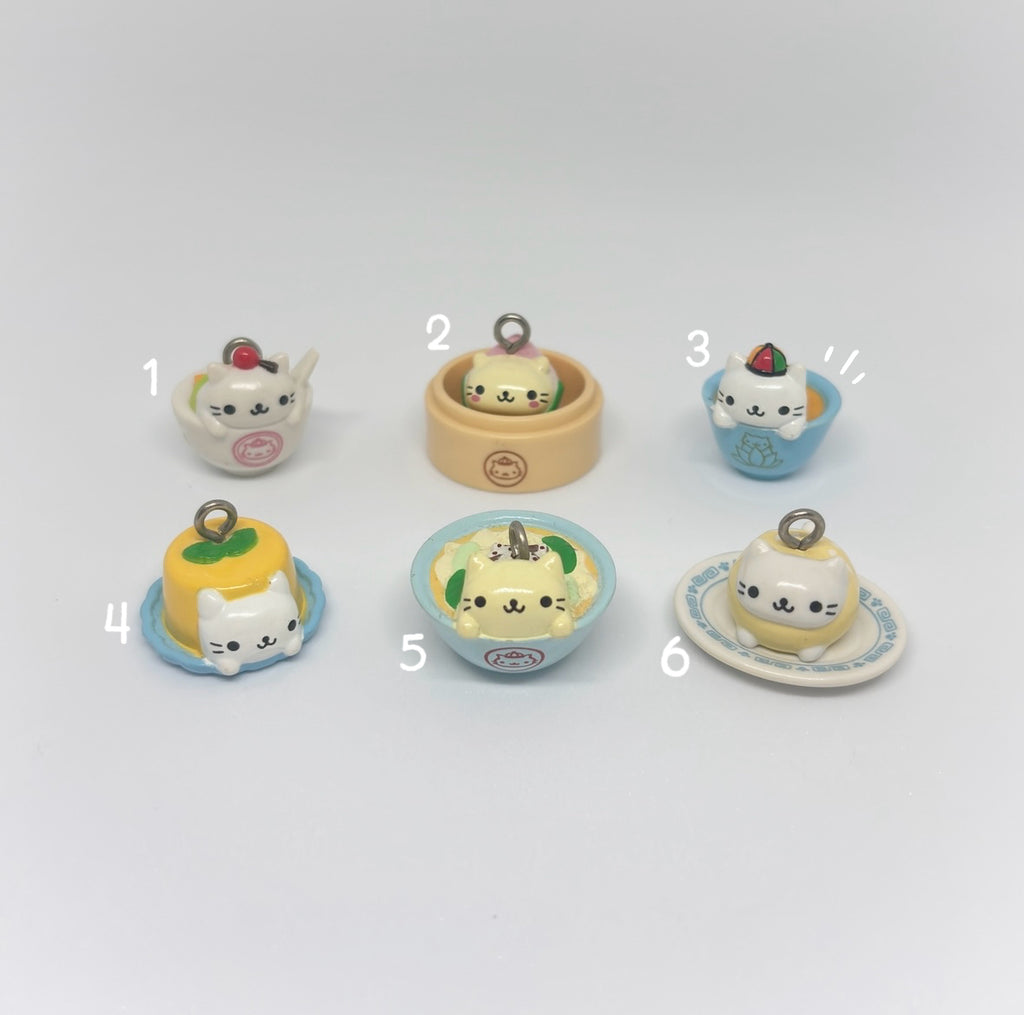 Nyan Nyan Nyanko Food Charms